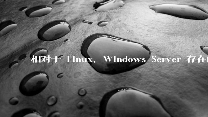 相对于 Linux，Windows Server 存在的意义是什么？
