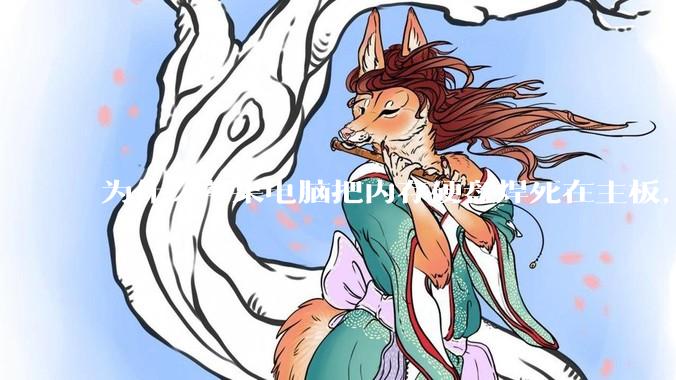 为什么苹果电脑把内存硬盘焊死在主板，还订制了不通用的内存硬盘接口？